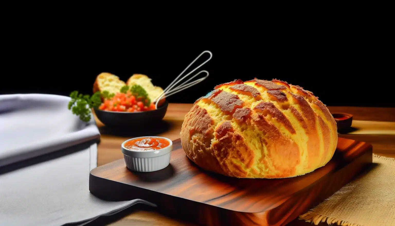 Pão de Alho Caseiro na Air Fryer