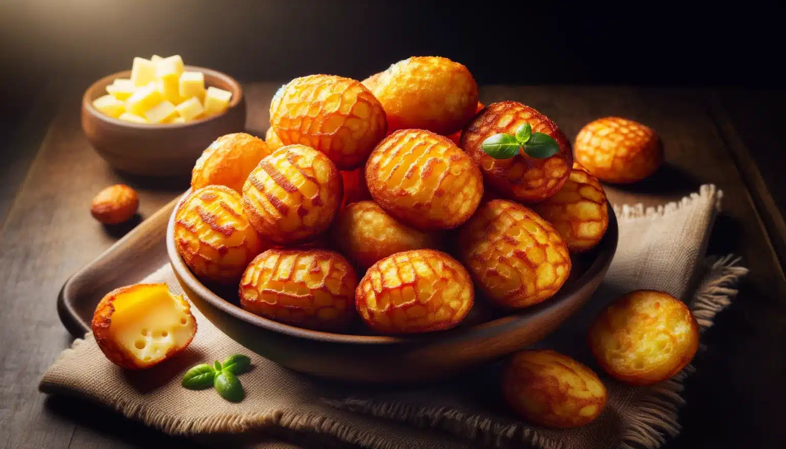 Pão de Queijo na Air Fryer