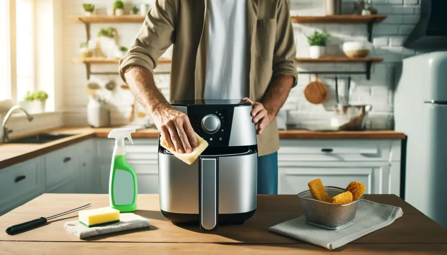 Limpeza e Manutenção para Air Fryer
