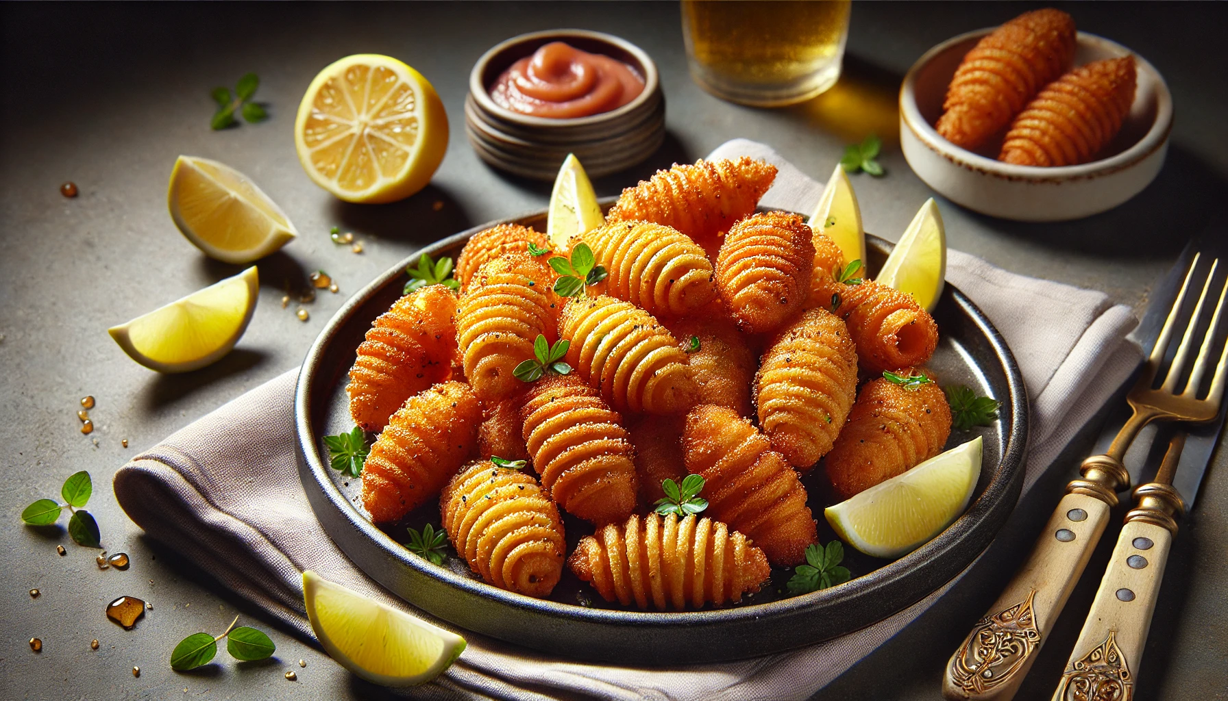 Lulinhas Fritas na Air Fryer