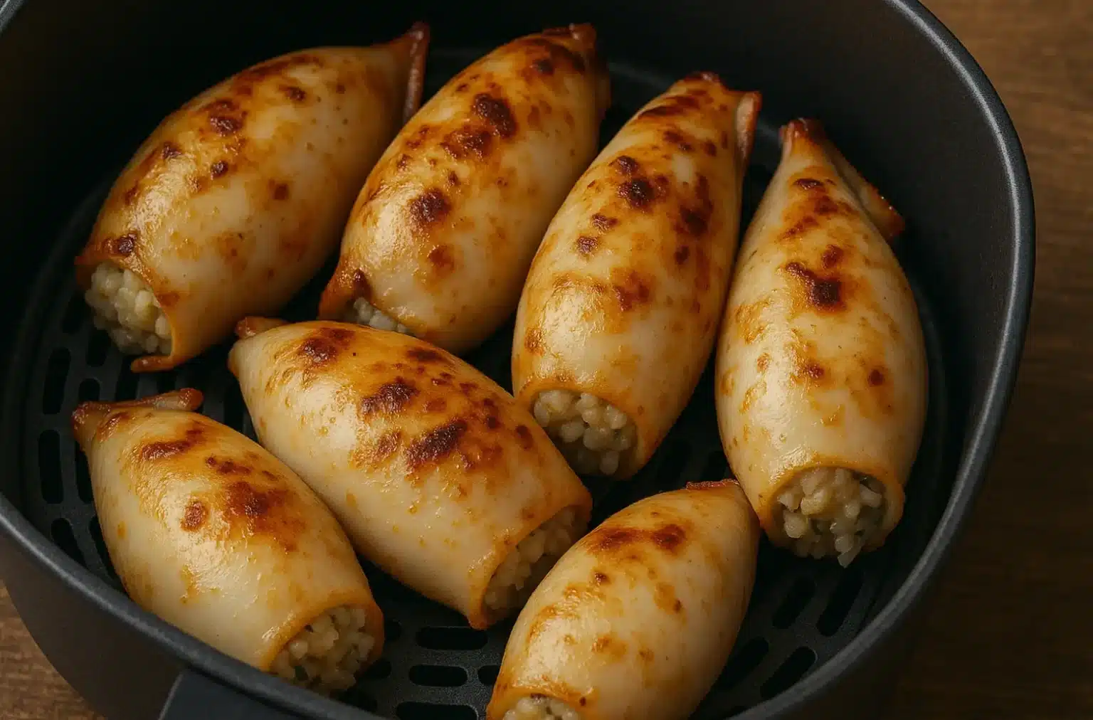 Lulas Recheadas Congeladas na Airfryer: Sabor e Praticidade na Cozinha